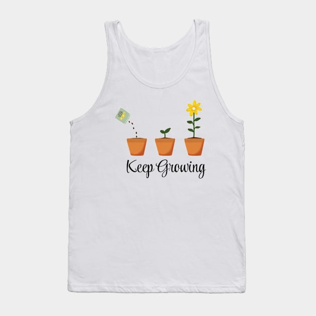 Keep growing Tank Top by Lish Design